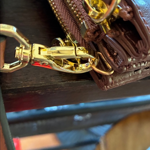 Celine Brown Leather Crossbody Bag - Picture 5 of 5